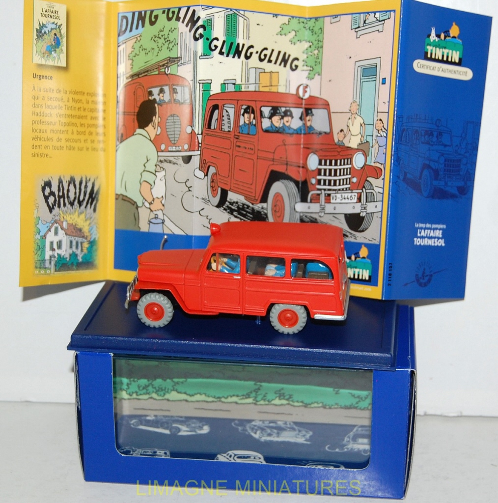 B Tintin Atlas Willys Overland Station Wagon B